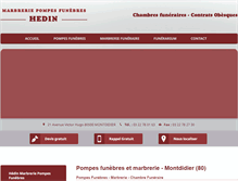 Tablet Screenshot of hedin-montdidier.com